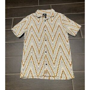 Men’s Roark x Manawa Tapu Button Down Shirt Size Medium